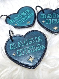 Image 1 of 'RAISE HELL' Keychain 