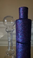 Glittery colored Liquor bottle 