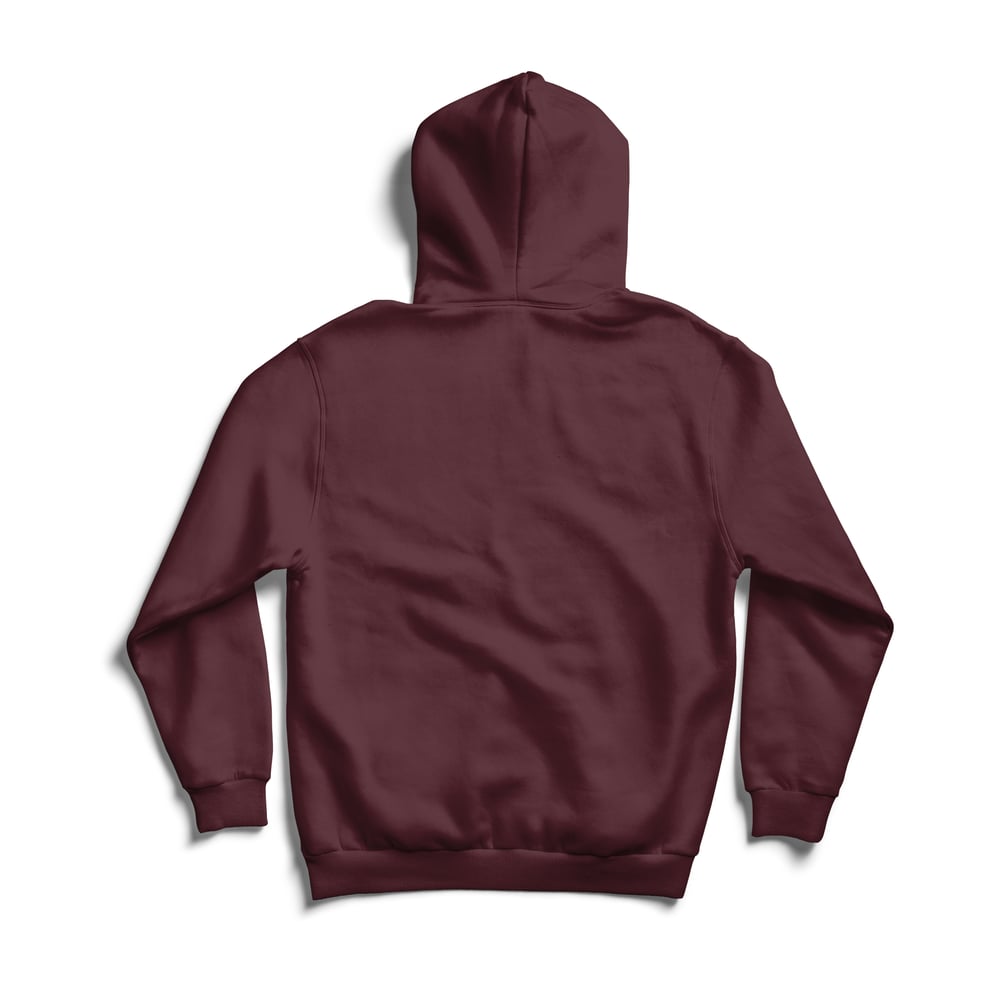 Image of Juicebox OG Logo Hoodie Burgundy