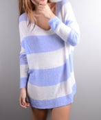 Image of Blue & white striped jumper!