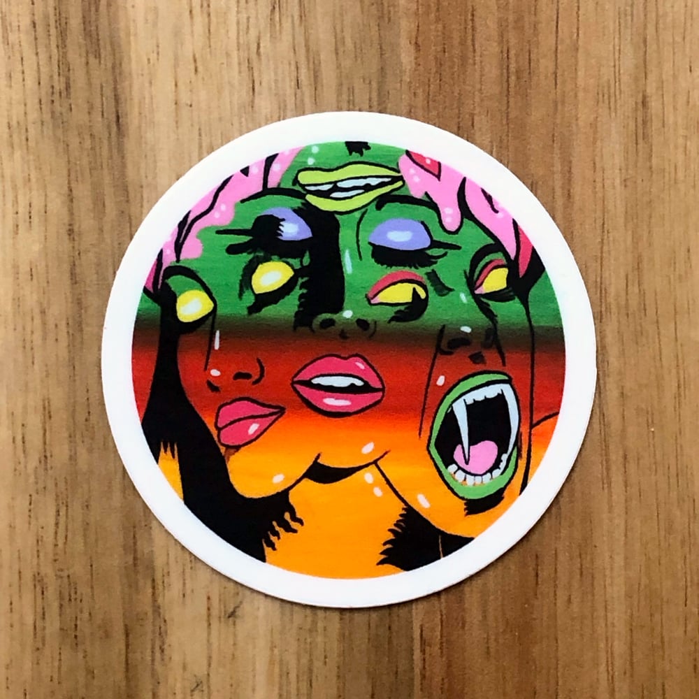 From Beyond the White Worm sticker