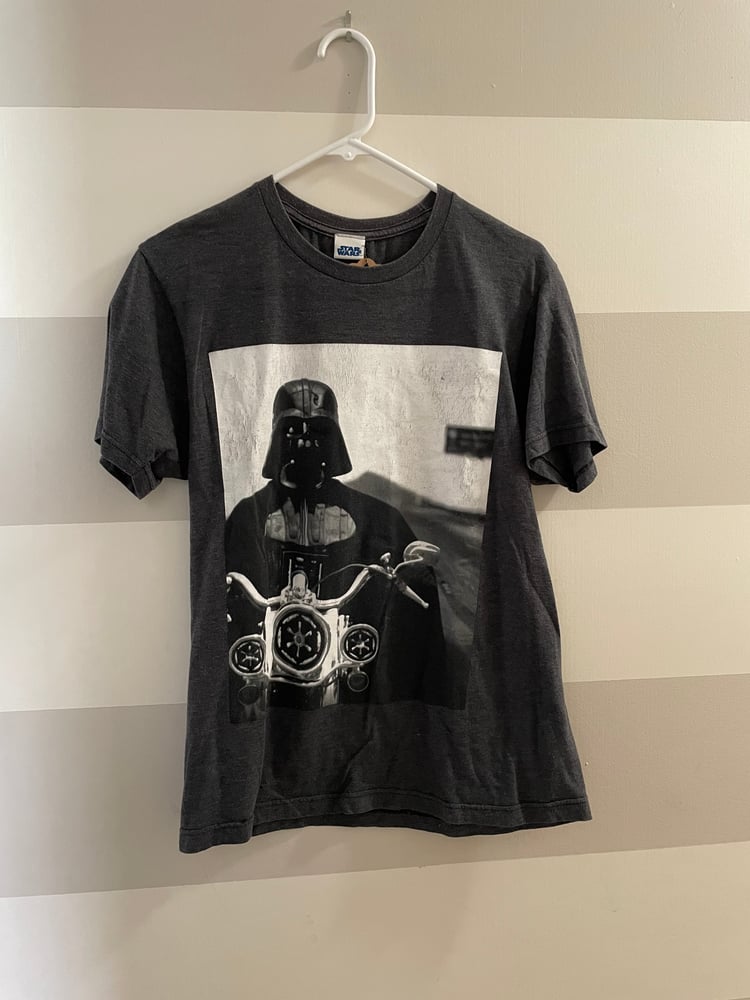 Image of Darth Vader Motorcycle T-shirt 