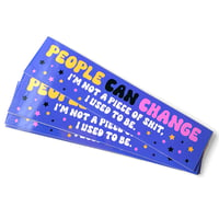 Image 2 of People Can Change Sticker