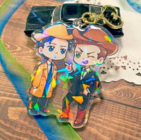 Image 1 of SPN: I'm Your Huckleberry Keychain