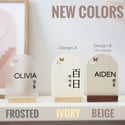 Name Sign (DESIGN B) - 백일 Baek-Il (100th Day)/ 첫돌 Korean First Birthday/ Wedding Table Sign