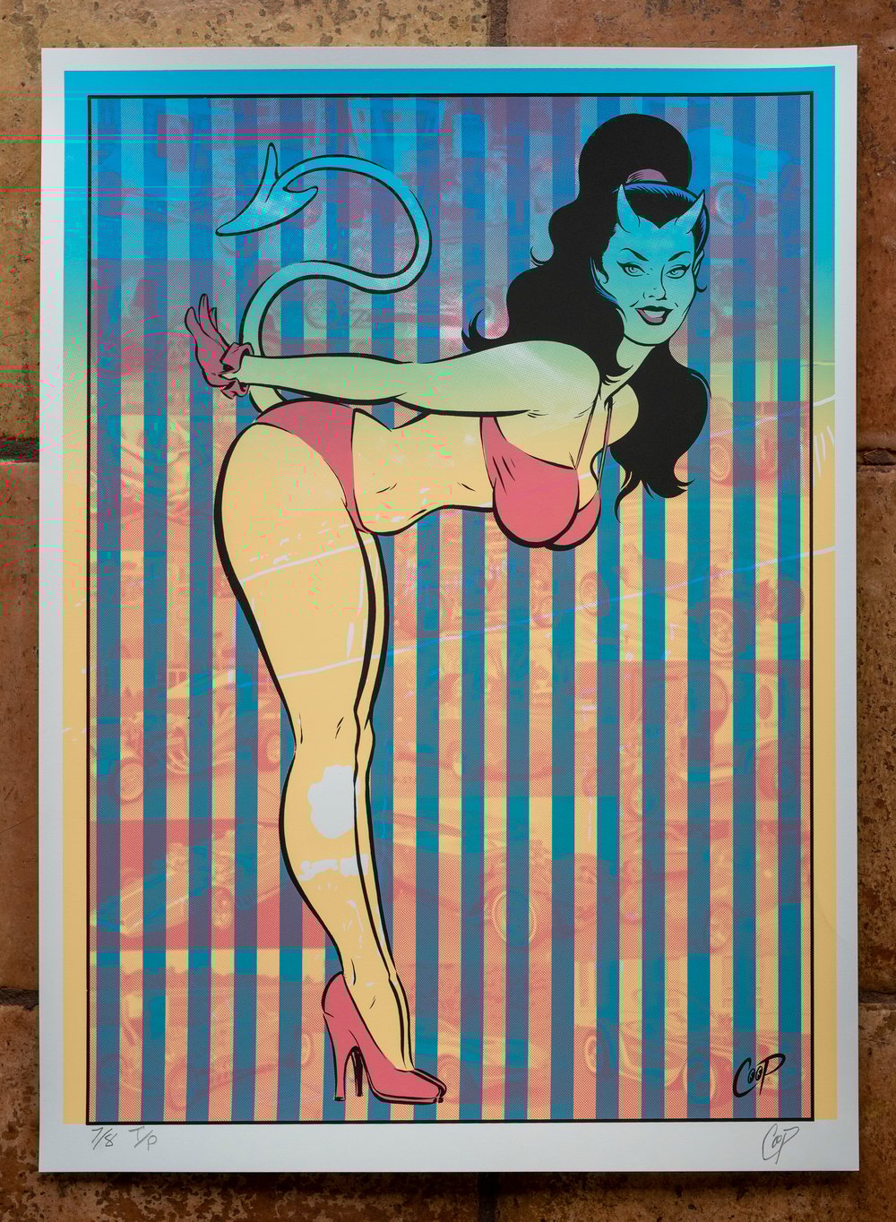 Image of TEST PRINT TUESDAY #8 Custom Car Coquette 7/8