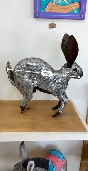 Image of Running Rabbit Sculpture