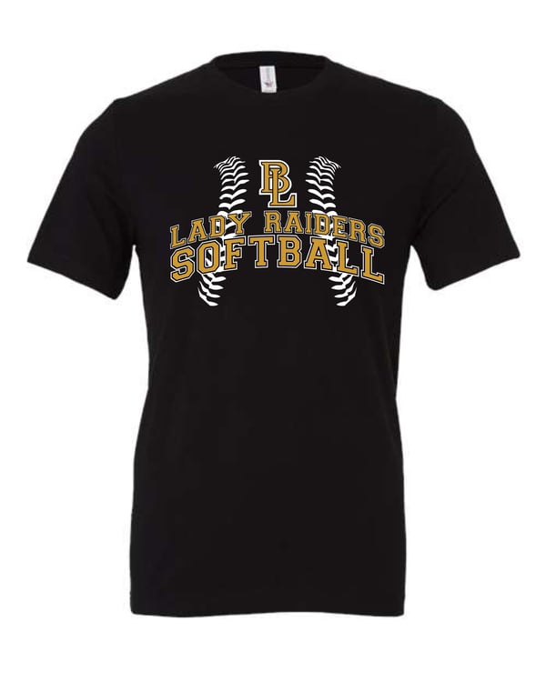 Image of Lady Raider Softball tee