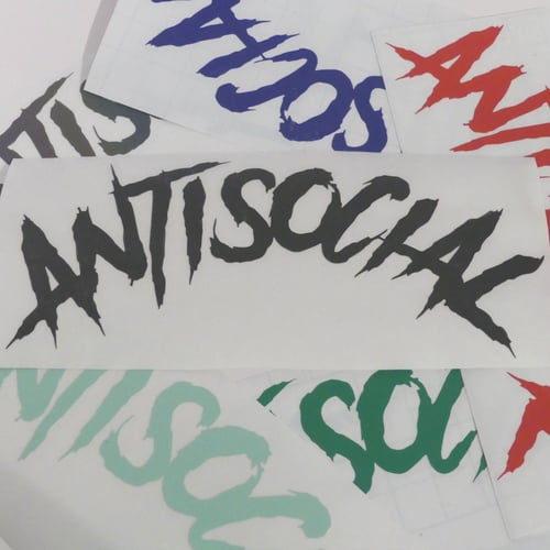 Image of Antisocial Wiper Delete Decal