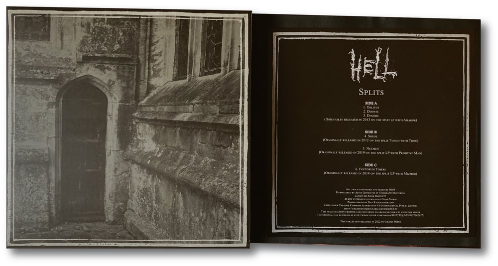 Hell "Splits" 2xLP