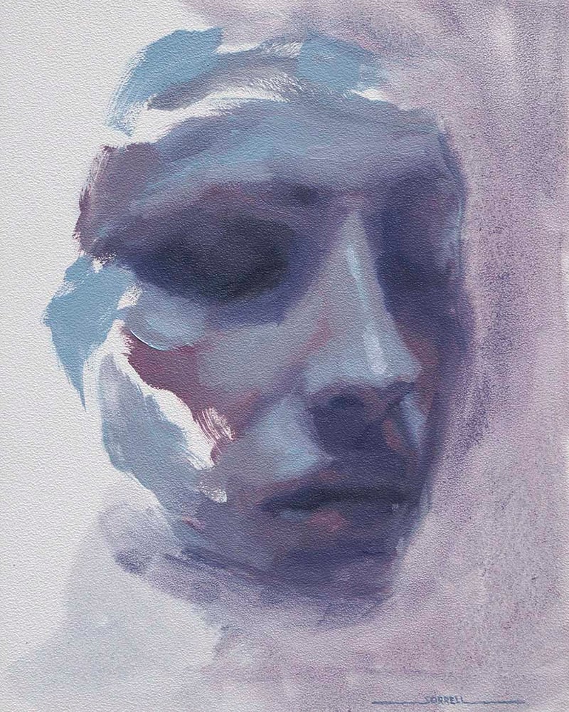Image of "Rest" | 8x10 inch | oil on panel
