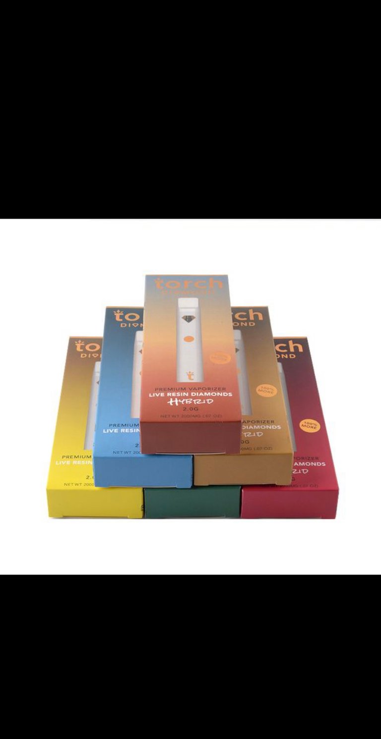 New Torch Disposables Premium 2gram Carts THCO Disposable Vapes