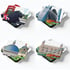 LONDON COASTERS Pack of 10 Image 2