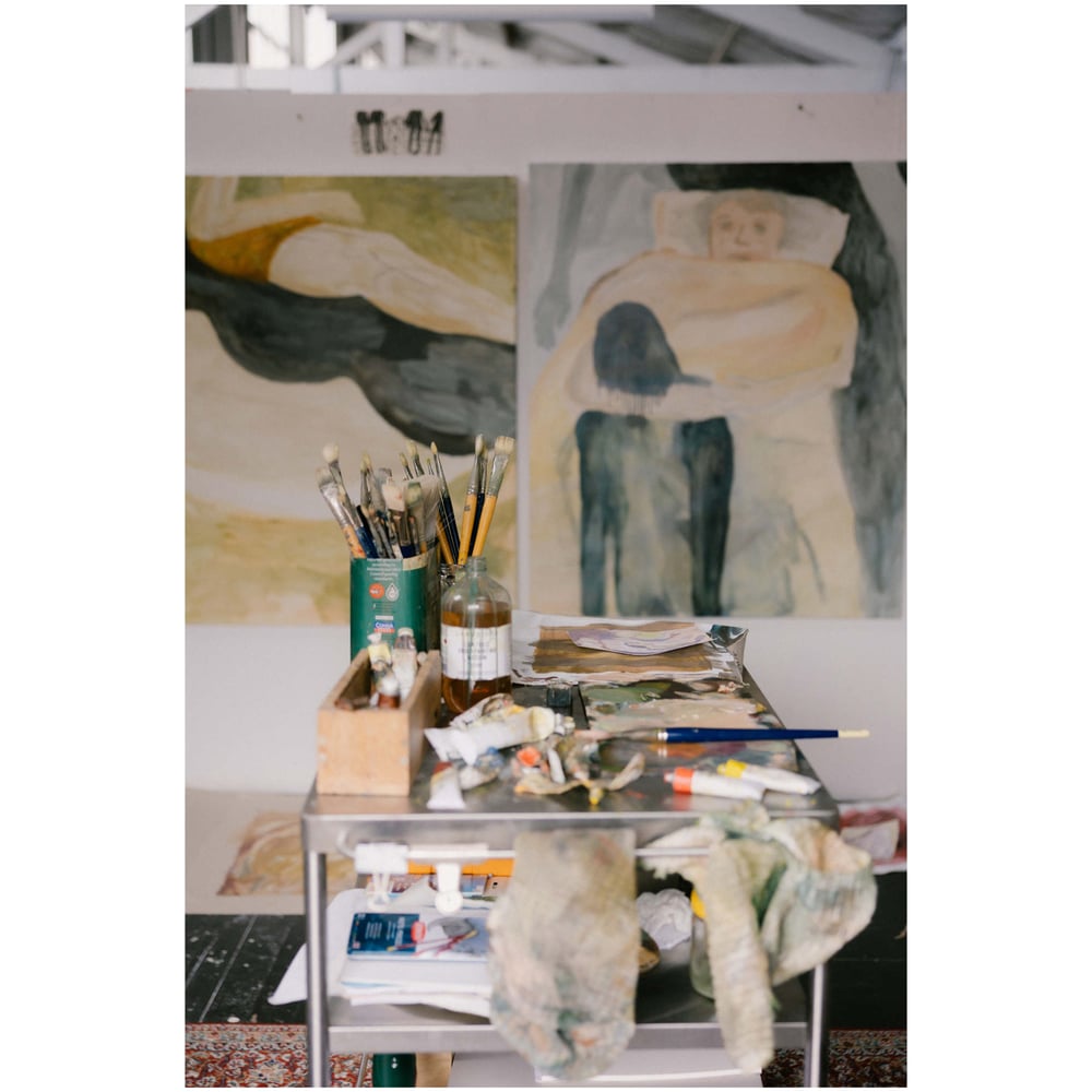 Image of ongoing SPECIAL Artist Studio visit and portrait - MELBOURNE (1hr radius)