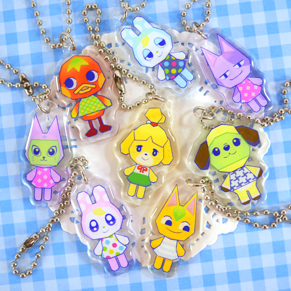 Surprise Gacha Villager Keychain Sugarstar Café