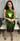 Metallic Dress - Green 