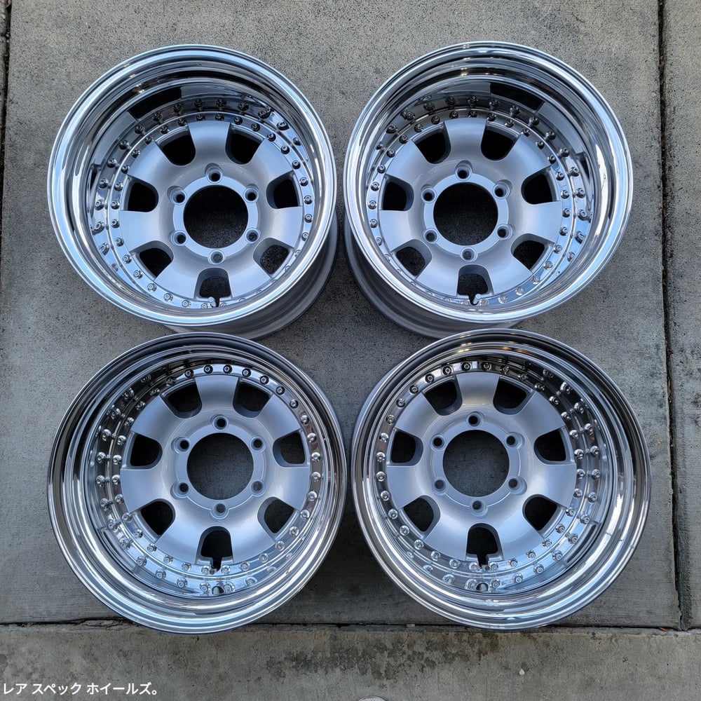 15x9.5 - 45 Work Crag "7 Spoke" 6x139.7