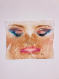 Image 1 of "Oil on Cloth" Original Makeup Transfer by Derrick Barry