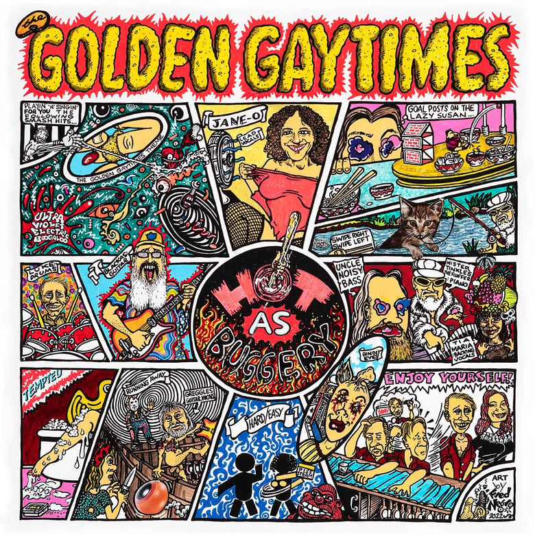 Image of THE GOLDEN GAYTIMES :: Hot As Buggery LP