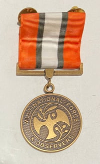 Yom Kippur War 1973 (MFO) Multinational Force and Observers Medal ...