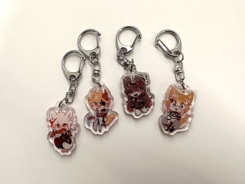 Image of Genshin Acrylic Keychain Charms