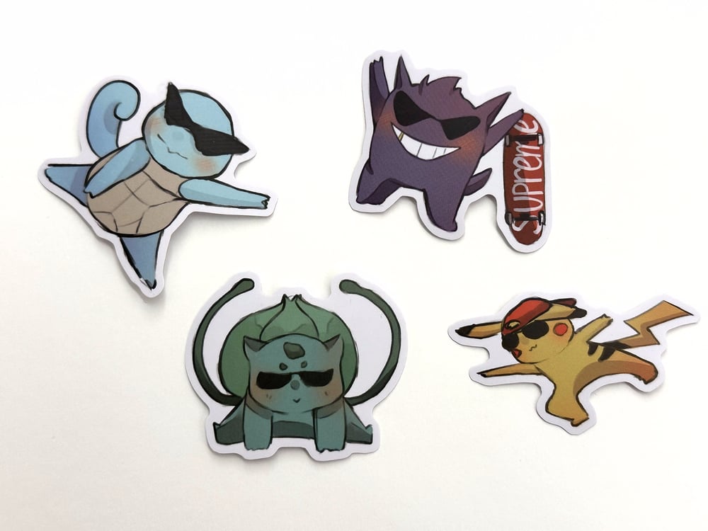 Image of Pokemon Stickers