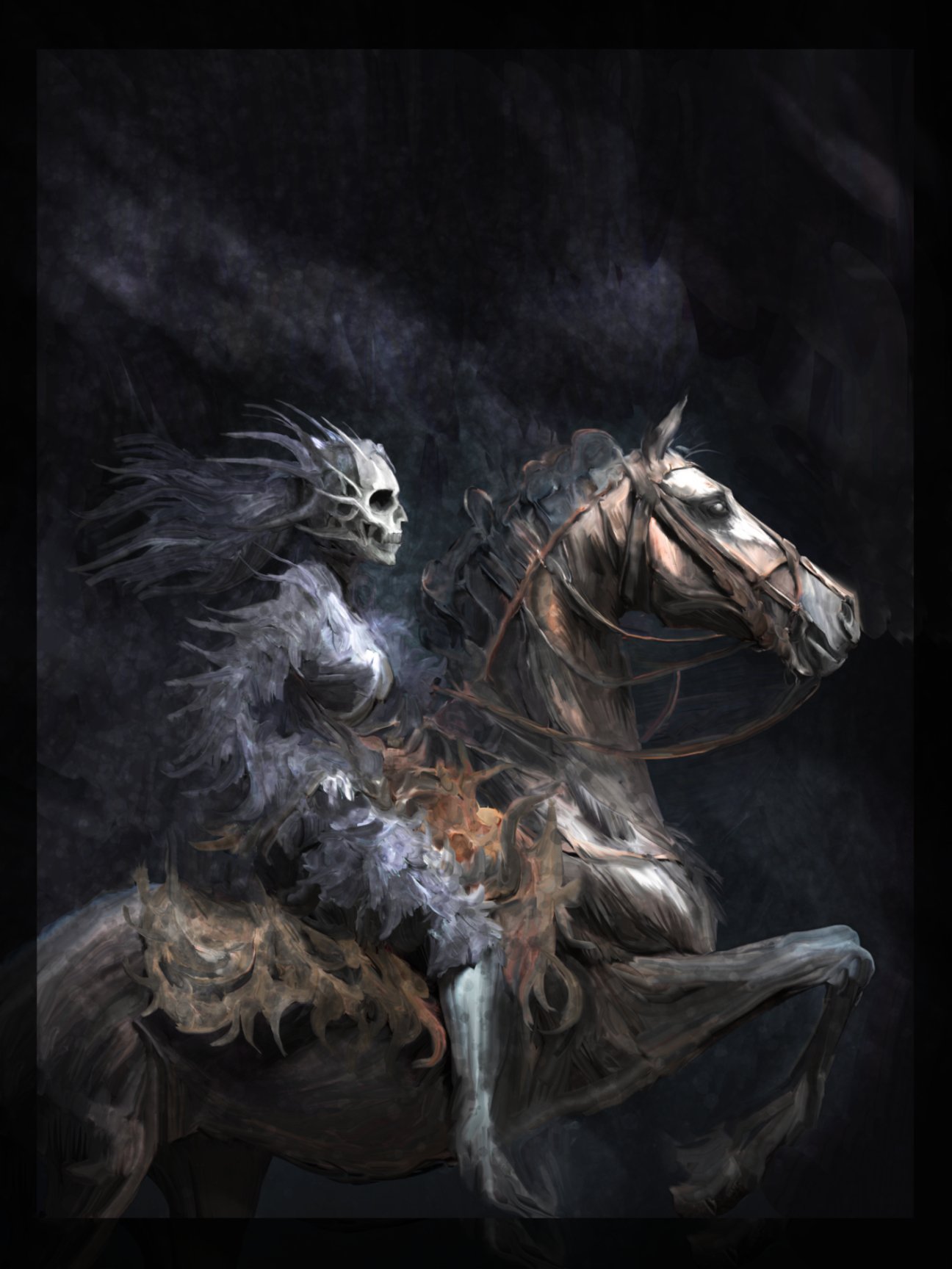 Print - The Four Horseman - Death