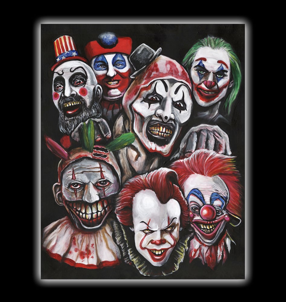 Down with the Clown 16x20