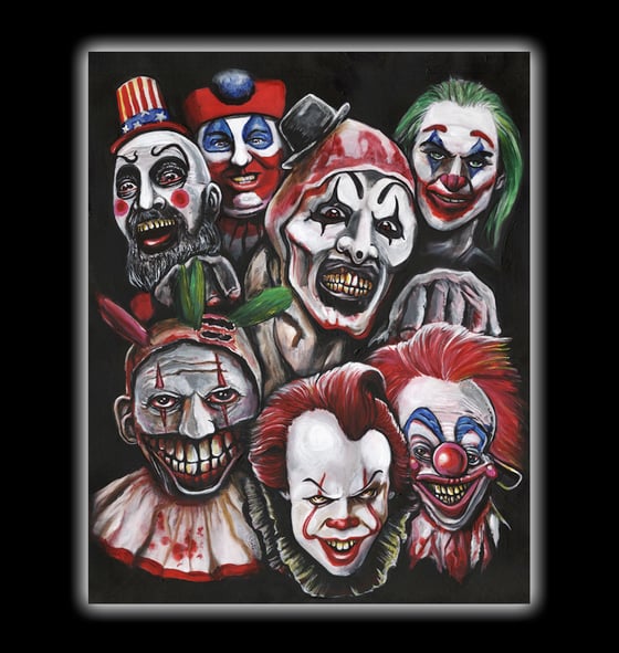 Image of Down with the Clown 16x20" Matte Print