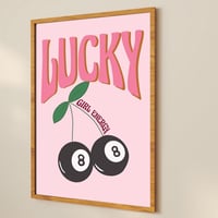 Image 2 of Lucky Girl Energy Print