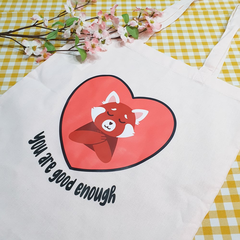 Image of Red Panda tote bag 