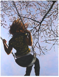 woman on a swing - Limited edition