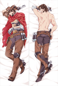 Overwatch McCree Dakimakura Guyfu Husbando