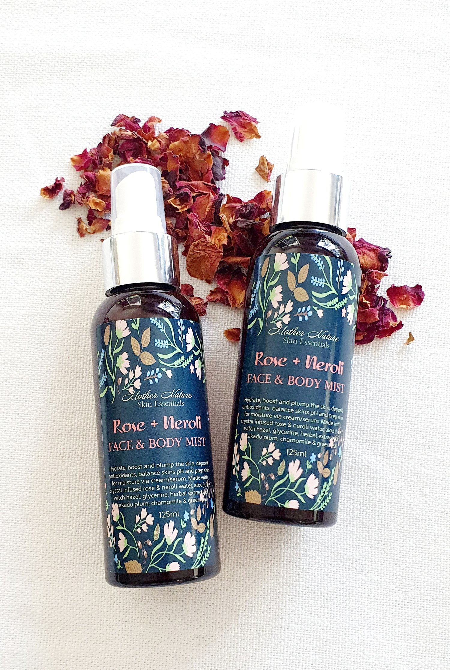 Image of ROSE + NEROLI Face and Body Mist | Refreshing Face Toner