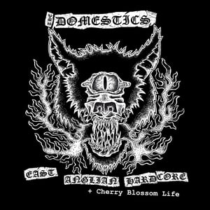 Image of THE DOMESTICS 'EAST ANGLIAN HARDCORE' + 'CHERRY BLOSSOM LIFE' CD