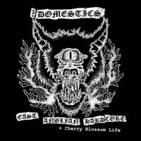 Image 1 of THE DOMESTICS 'EAST ANGLIAN HARDCORE' + 'CHERRY BLOSSOM LIFE' CD