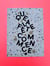 Image of Grande Ourse / Affiche "QUE LA FÊTE COMMENCE" (sur papier maison confetti)