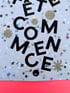 Papier Grande Ourse / Affiche "QUE LA FÊTE COMMENCE" (sur papier maison confetti) Image 4