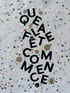 Papier Grande Ourse / Affiche "QUE LA FÊTE COMMENCE" (sur papier maison confetti) Image 2