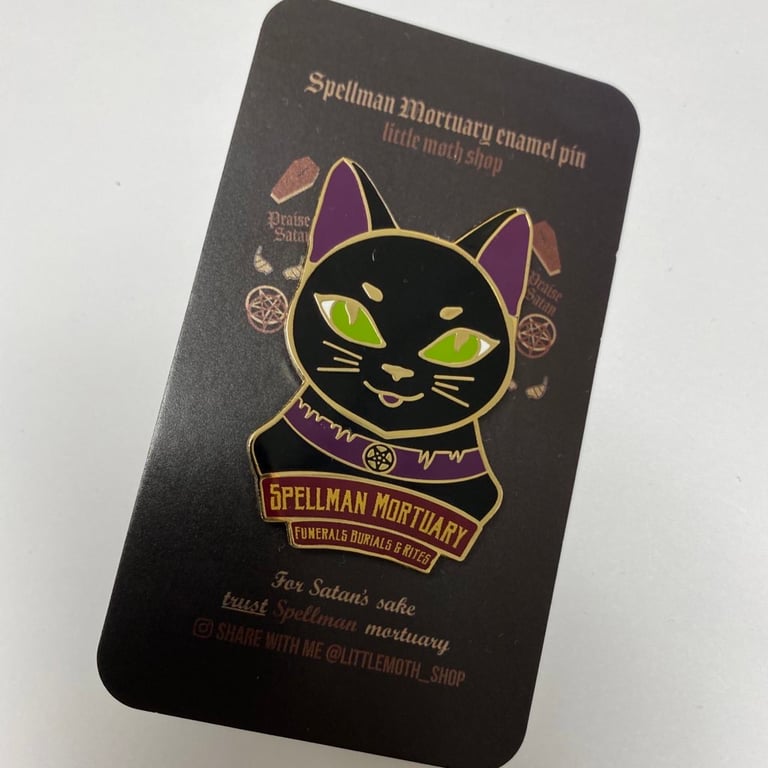 ☆ Mortuary Cat Pin ☆ Image 2