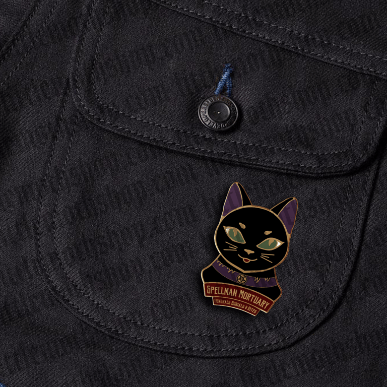 ☆ Mortuary Cat Pin ☆ Image 3