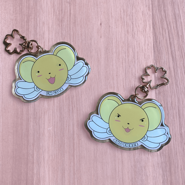 Sakura guardian keychain