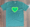 Image of Unisex Green Heart Tee in Forest Green