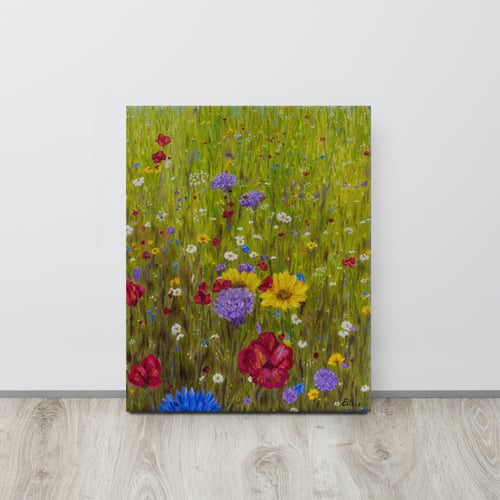 Image of Enchanted Meadow 1 - Print on Canvas
