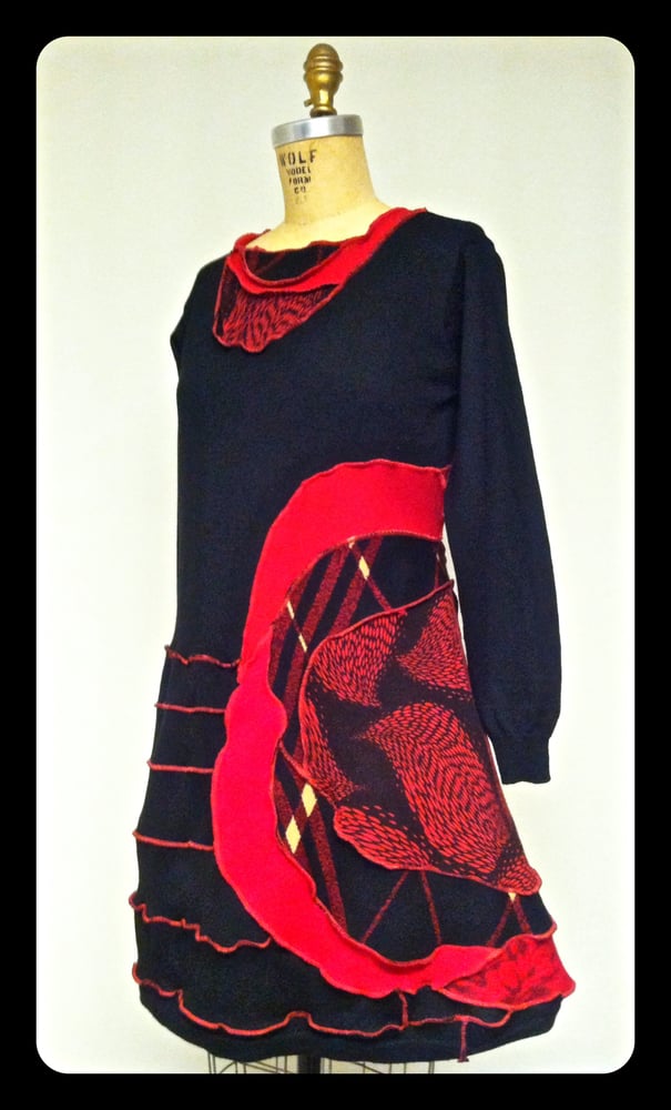Image of Custom Merino Wool Radiant Heart Dress