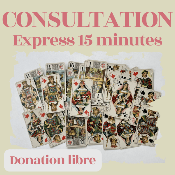 Image of Consultation Express 15 minutes / prix libre 