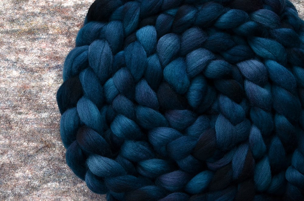 Image of "Night-Drenched" February Fiber Club Coordinate- PRE-ORDER - 4 oz.