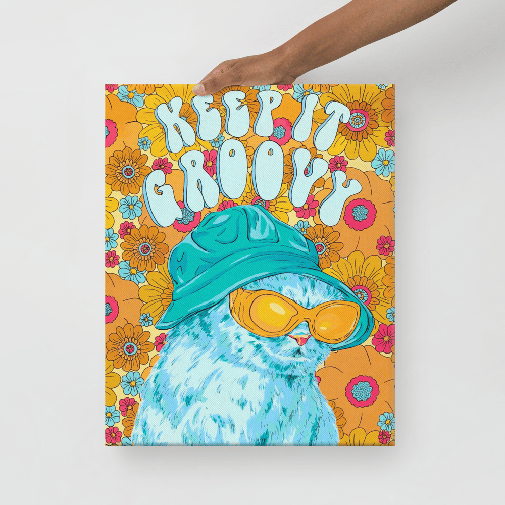 Image of Keep It Groovy Canvas Print