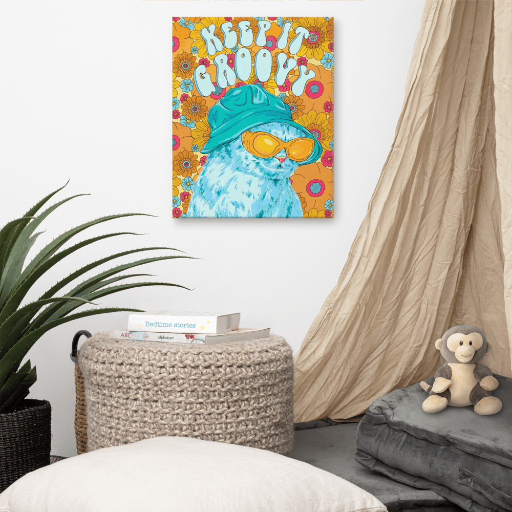 Image of Keep It Groovy Canvas Print