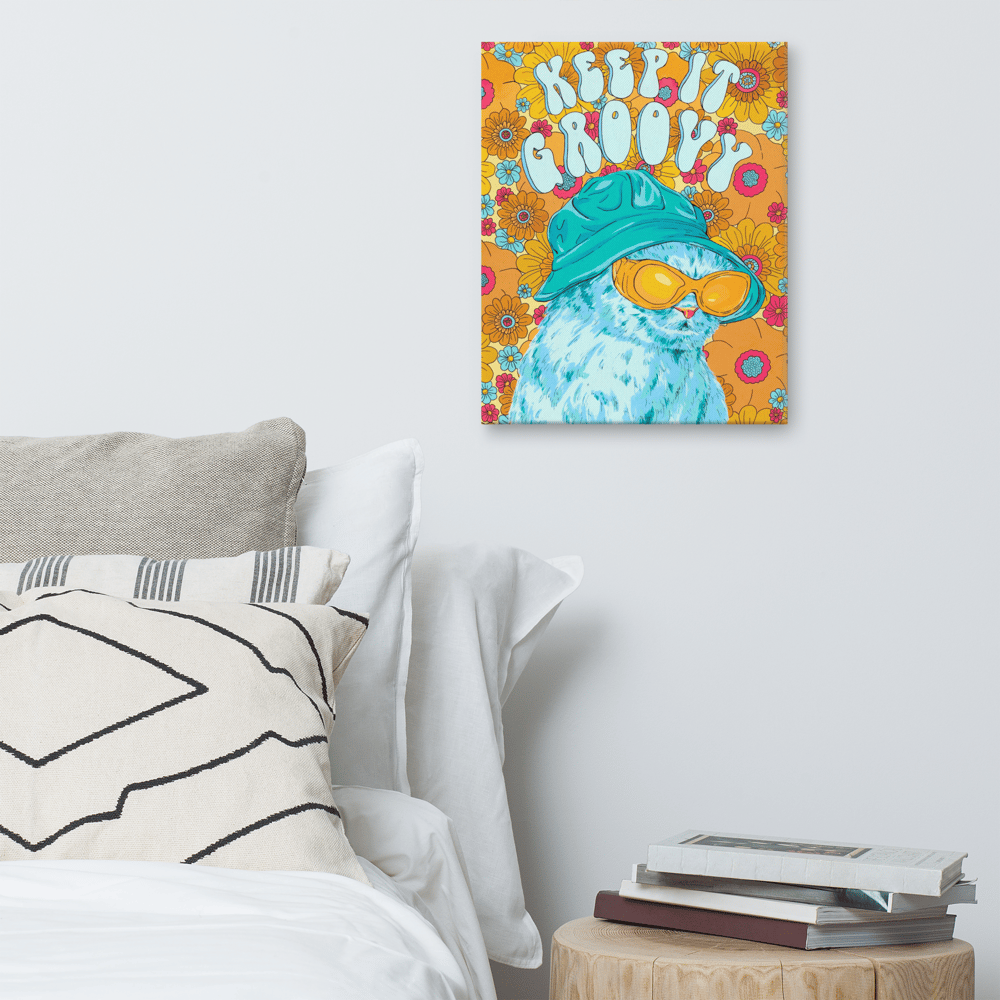 Image of Keep It Groovy Canvas Print